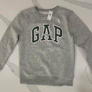 GAP Kids Large (10) original sweatshirt gray NEW